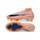 Crampons de Foot Nike Mercurial Superfly X Elite FG Orange Bleu