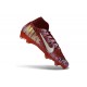 Crampons de Foot Nike Mercurial Superfly X Elite FG Safari Rouge Argent