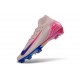 Crampons de Foot Nike Mercurial Superfly X Elite FG Rose Bleu