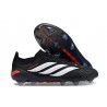 Crampons de Football adidas Predator 26 Elite FG Noir Blanc Rouge