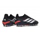 Crampons de Football adidas Predator 26 Elite FG Noir Blanc Rouge