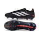 Crampons de Football adidas Predator 26 Elite FG Noir Blanc Rouge