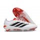 Crampons de Football adidas Predator 26 Elite FG Blanc Noir Rouge