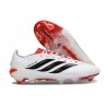 Crampons de Football adidas Predator 26 Elite FG Blanc Noir Rouge