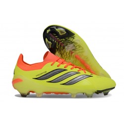 Crampons de Football adidas Predator 26 Elite FG Jaune Noir Rouge