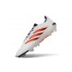 Crampons de Football adidas Predator 26 Elite FG Blanc Rouge Noir