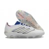 Chaussure de Foot adidas Predator Elite L FG Blanc Bleu