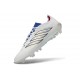 Chaussure de Foot adidas Predator Elite L FG Blanc Bleu