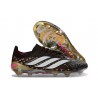 Chaussure de Foot adidas Predator Elite L FG Noir Or Blanc