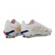 Chaussure de Foot adidas Predator Elite L FG Blanc Or