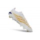 Chaussure de Foot adidas Predator Elite L FG Blanc Or