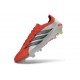 Chaussure de Foot adidas Predator Elite L FG Blanc Rouge Noir