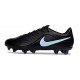 Crampons de Foot Nike Tiempo Maestro Elite FG Shadow - Noir Bleu