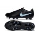 Crampons de Foot Nike Tiempo Maestro Elite FG Shadow - Noir Bleu