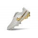 Crampons de Foot Nike Tiempo Maestro Elite FG Blanc Or