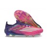 Crampons de Football Adidas F50 Elite FG Rose Blanc Violet 
