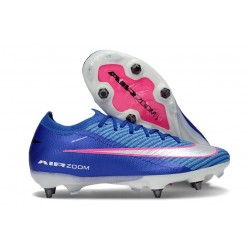 Nike Zoom Mercurial Vapor 16 Elite SG Pro Bleu Rapide Blanc