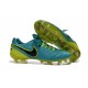 Nouveau Crampons de Football Nike Tiempo Legend VI FG Bleu Noir Volt