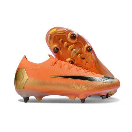 Nike Zoom Mercurial Vapor 16 Elite SG Pro Orange Noir