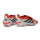 adidas Predator 26 Elite Foldover Tongue FG Rouge Lucide Noir Blanc Ftwr