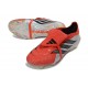 adidas Predator 26 Elite Foldover Tongue FG Rouge Lucide Noir Blanc Ftwr