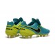 Nouveau Crampons de Football Nike Tiempo Legend VI FG Bleu Noir Volt