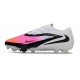 Nike Phantom 6 Low Elite FG Nouvelles Blanc Rose Noir