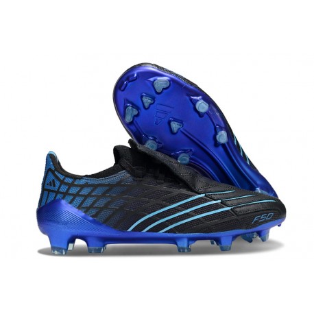 Adidas F50 Elite FG Spider Nouvelles Noir Bleu Marine Édition Limitée