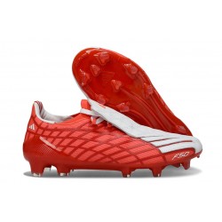 Adidas F50 Elite FG Spider Nouvelles Rouge Blanc