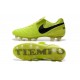 Nouveau Crampons de Football Nike Tiempo Legend VI FG Volt Noir