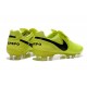 Nouveau Crampons de Football Nike Tiempo Legend VI FG Volt Noir