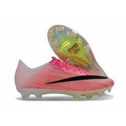 Chaussure de Foot Nike Mercurial Vapor 17 Elite FG Rose Noir