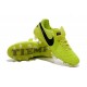 Nouveau Crampons de Football Nike Tiempo Legend VI FG Volt Noir