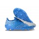 Adidas F50 Elite FG Spider Nouvelles Bleu Argent