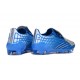 Adidas F50 Elite FG Spider Nouvelles Bleu Argent