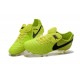 Nouveau Crampons de Football Nike Tiempo Legend VI FG Volt Noir