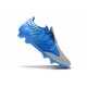Adidas F50 Elite FG Spider Nouvelles Bleu Argent