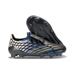 Adidas F50 Elite FG Spider Nouvelles Noir Bleu Or