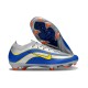Nike Mercurial Vapor XI FG 2017 Crampon de Foot Argent Bleu