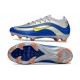 Nike Mercurial Vapor XI FG 2017 Crampon de Foot Argent Bleu
