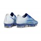 Chaussure de Foot Nike Mercurial Vapor 17 Elite FG Bleu Argent