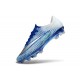 Chaussure de Foot Nike Mercurial Vapor 17 Elite FG Bleu Argent