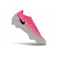 Chaussure de Foot Nike Mercurial Vapor 17 Elite FG Rose Noir