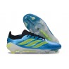 Chaussure de Foot adidas Predator Elite L FG Bleu Vert Citron Vibrants