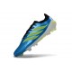 Chaussure de Foot adidas Predator Elite L FG Bleu Vert Citron Vibrants