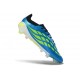 Chaussure de Foot adidas Predator Elite L FG Bleu Vert Citron Vibrants