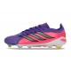 Chaussure de Foot adidas Predator Elite L FG Violet Rose Noir