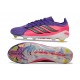 Chaussure de Foot adidas Predator Elite L FG Violet Rose Noir