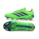 Chaussure de Foot adidas Predator Elite L FG Vert Bleu