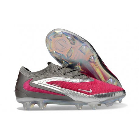 Nike Phantom 6 Low Elite FG Nouvelles Rose Argent Gris
